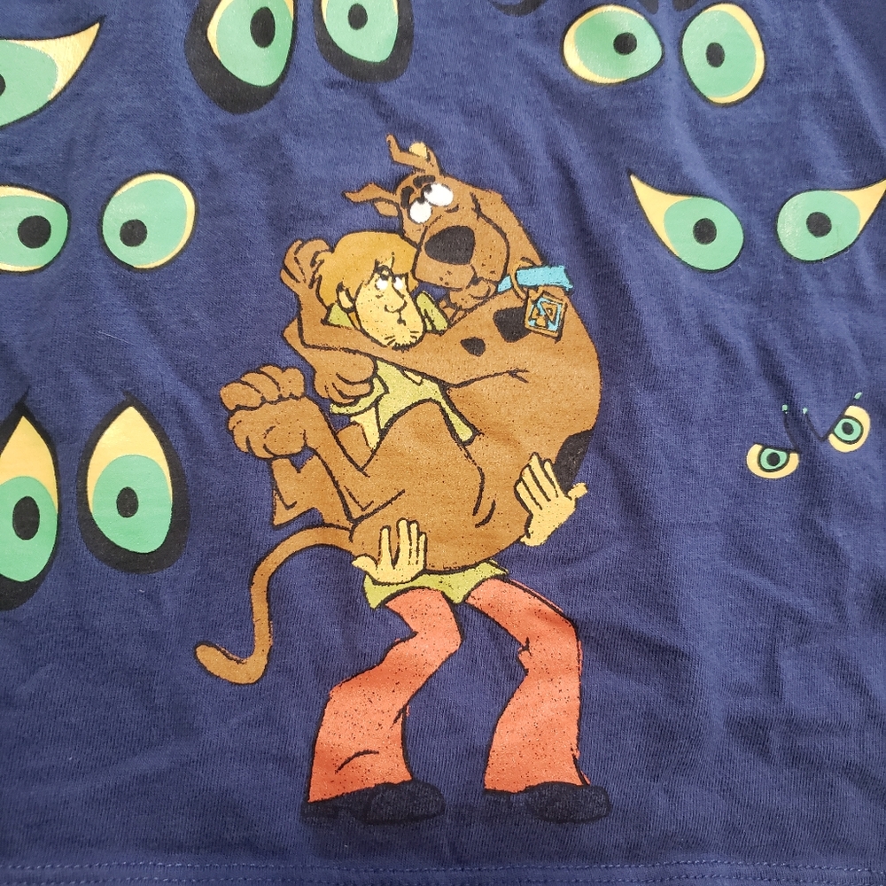GAP Kids Scooby Doo Glow in the Dark Long Sleeve Shirt Size Large Boys - Picture 3 of 10